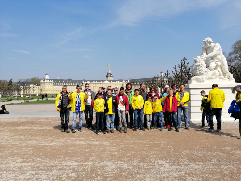 Besuch des 3. Liga-Spiels KSC – Unterhaching
